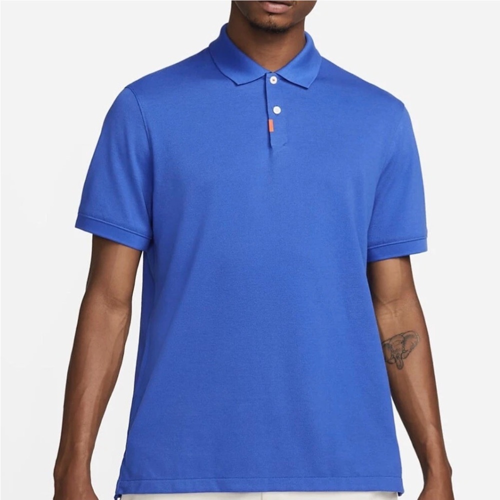 Nike Men's Vibrant Blue Polo Shirt Size XXL DB3263-480